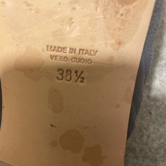 Laurence Dacade Tammy Flat Mules suede naby size 7.5 - Picture 4 of 6